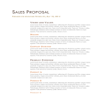 Sales Proposal Final gratis en premium templates