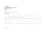 template topic preview image Maternity Leave Letter sample