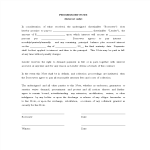 Sample Promissory Note gratis en premium templates