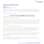 Proof Of Income Declaration gratis en premium templates