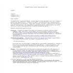 Project Trainee Appointment Letter gratis en premium templates