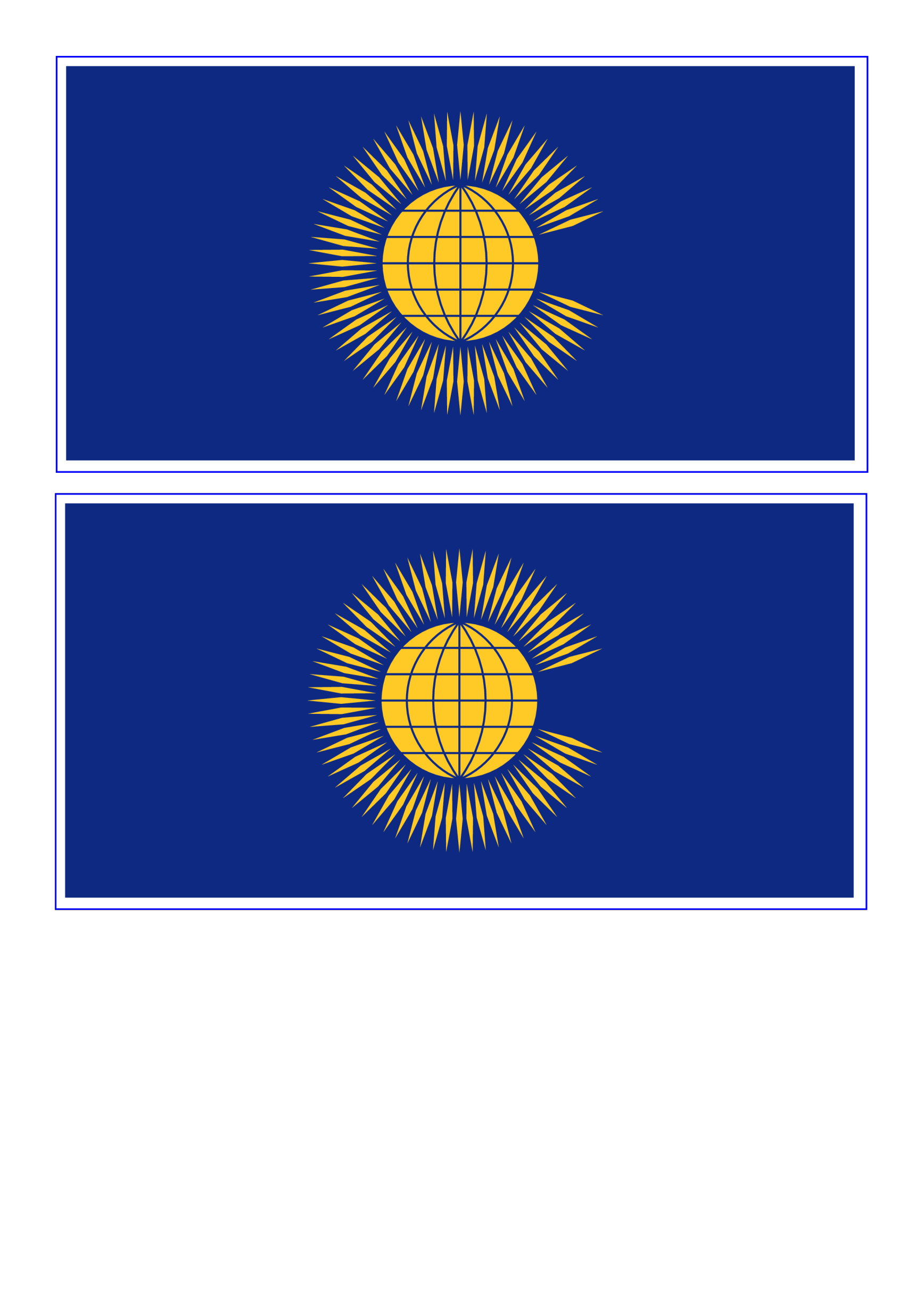 template preview imageCommonwealth Flag