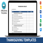 template preview imageThanksgiving Template