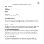 Subcontractor Lien Release Form gratis en premium templates