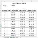 template topic preview image Biweekly Pay Schedule