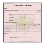 Medical Certificate Template gratis en premium templates