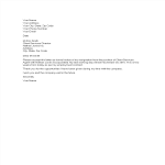Vorschaubild der VorlageShort Resignation Letter In