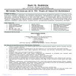 template topic preview image Resume for a Network Technician