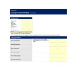 Due Diligence Assessment Sample in XLS gratis en premium templates