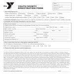 Youth Sports Registration Form gratis en premium templates