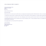 Reply To Job Appointment Letter gratis en premium templates