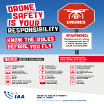 Drone Safety Rules Poster gratis en premium templates