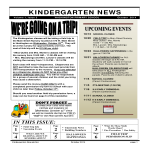 template topic preview image Kindergarten Events Newsletter