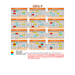 2017 Travel Calendar gratis en premium templates