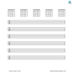 Guitar Sheet Music sheets gratis en premium templates