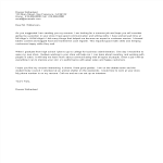 General Job Cover Letter gratis en premium templates