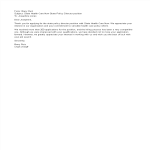 Applicant Rejection Letter Email gratis en premium templates