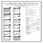 template topic preview image Elementary Teacher Calendar