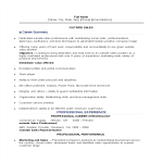 template topic preview image Outside Sales Job Resume