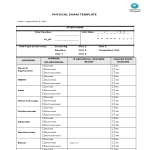 template topic preview image Physical Exam Template
