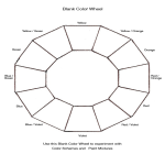 Free Printable Color Wheel Chart, Templates at allbusinesstemplates.com