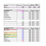 Simple Budget worksheet excel template gratis en premium templates