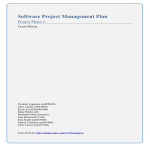 Software Project Management Plan gratis en premium templates