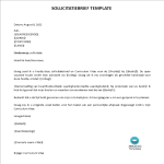 Sollicitatiebrief Voorbeeld PDF gratis en premium templates