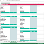 Wedding budget spreadsheet example gratis en premium templates