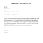 template topic preview image Employee Contract Termination Letter