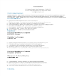 template topic preview image Electrical Maintenance Resume