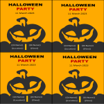 template topic preview image Halloween Quarter Page Flyer