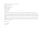 Church Treasurer Resignation Letter gratis en premium templates