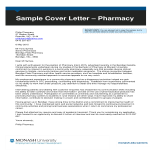 Job Application Letter For Pharma Internship gratis en premium templates