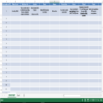 Vorschaubild der VorlageGDPR Information Asset Register Spreadsheet