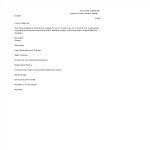template topic preview image Blank Job Resume