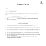 Affidavit  Of No Lien gratis en premium templates