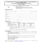 Printable Conference Registration Form gratis en premium templates