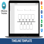 Printable Timeline gratis en premium templates