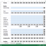 Cash Flow Forecast in Excel gratis en premium templates