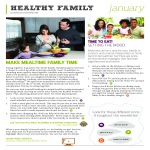 Healthy Family Nutrition Newsletter gratis en premium templates