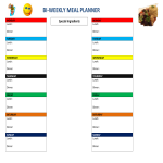 template topic preview image Bi Weekly Meal Planner