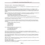 Annual General Meeting Report gratis en premium templates