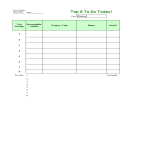 template topic preview image Top Priority Today To-Do List Excel