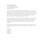 Interview Rejection Letter gratis en premium templates