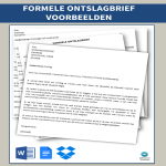 Formele Ontslagbrief Werknemer gratis en premium templates