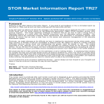 Market Information Report gratis en premium templates