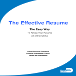 template topic preview image Hybrid Combination Resume
