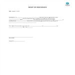 template topic preview image Right Of Rescission