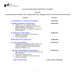 template topic preview image General Operational And Safety Training Agenda